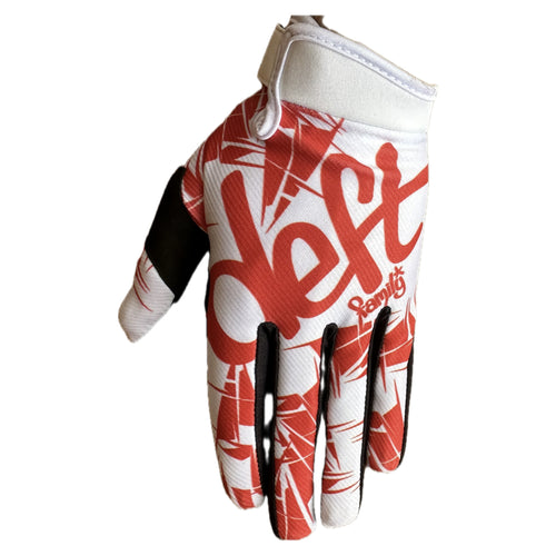 Deft Family EQVLNT Reflect Crosshandschoenen Wit Rood