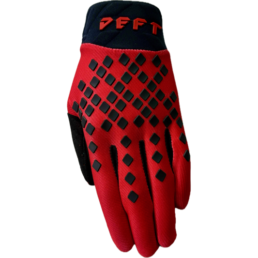 Deft Family Talon 2.0 Crosshandschoenen Rood Zwart