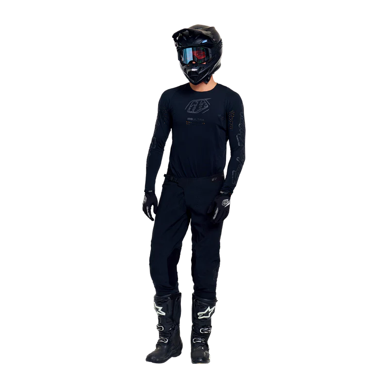 Troy Lee Designs SE Ultra Mono Zwart Crosspak