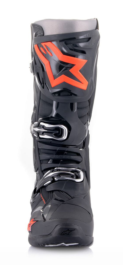 Alpinestars Tech 10 Crosslaars Zwart Fluor Rood