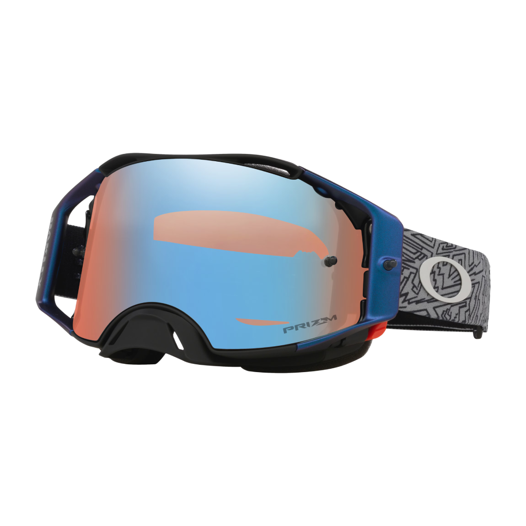 Oakley Airbrake Crossbril Grey Strike Prizm Sapphire Iridium