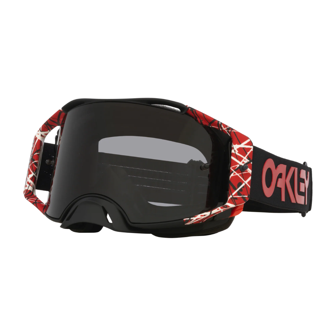 Oakley Airbrake Crossbril Red Eddie Dark Grey