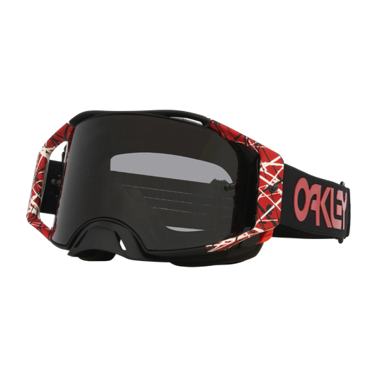 Oakley Airbrake Crossbril Red Eddie Dark Grey