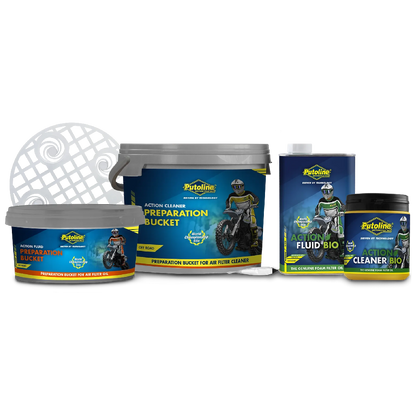 Putoline Action Kit Bio Luchtfilterreinigings- en invetset
