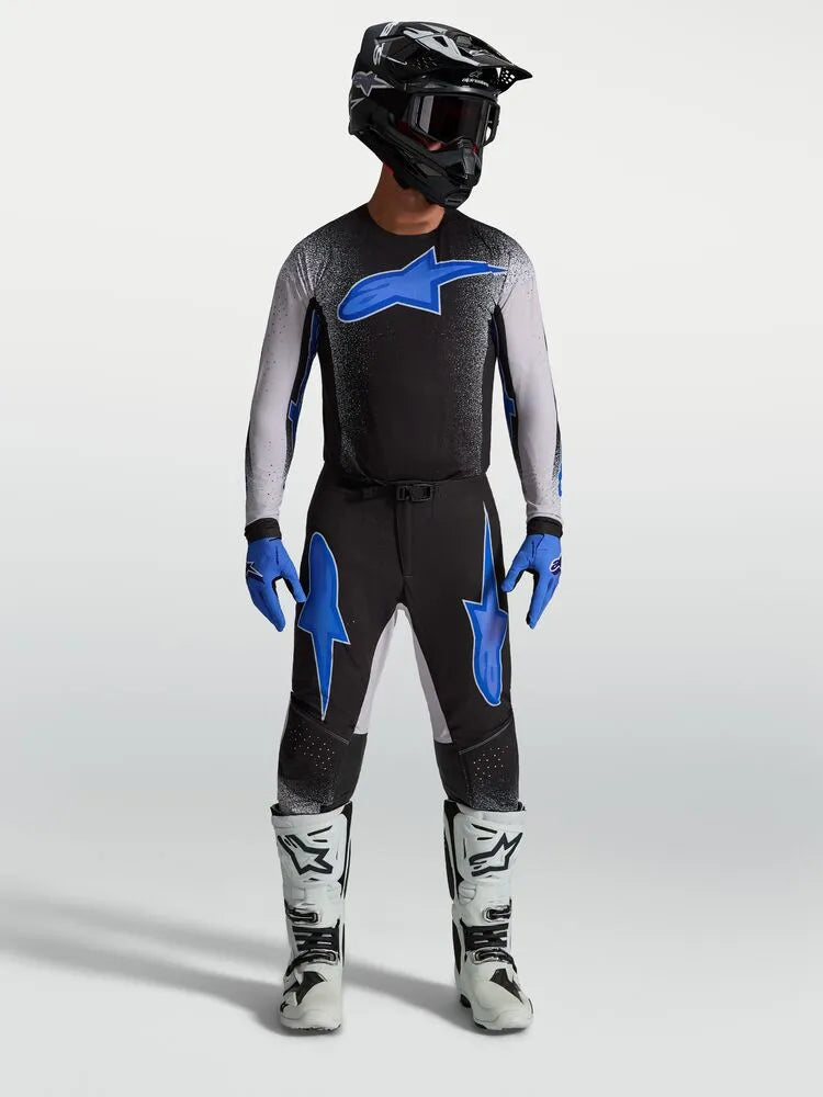 Alpinestars Supertech Hinten AFD Blauw Crossbroek