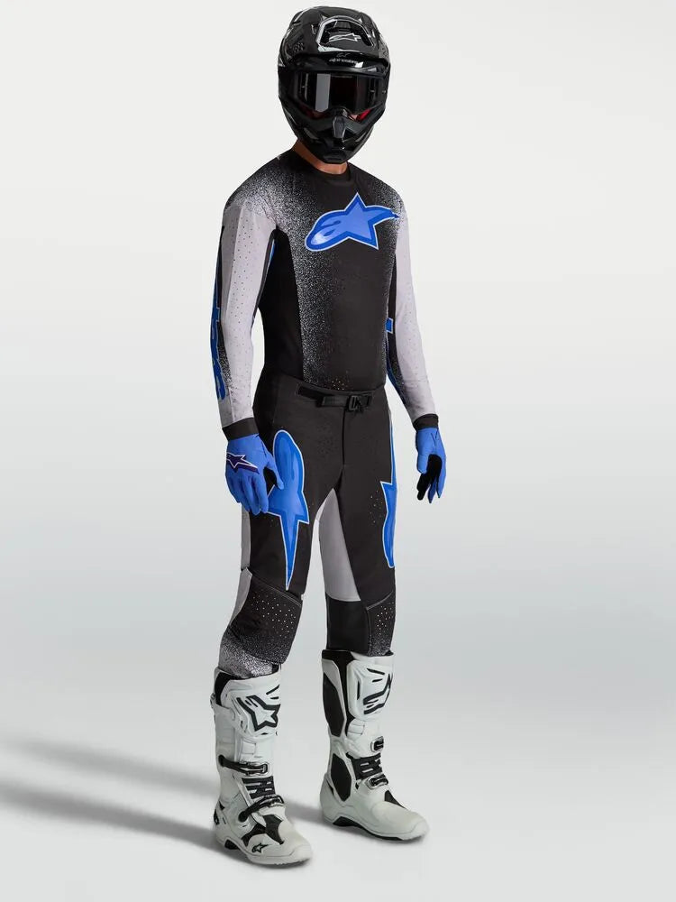 Alpinestars Supertech AFD Hinten Blauw Crossshirt