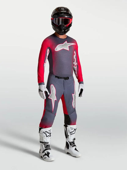 Alpinestars Supertech AFD Hinten Rood Crossshirt