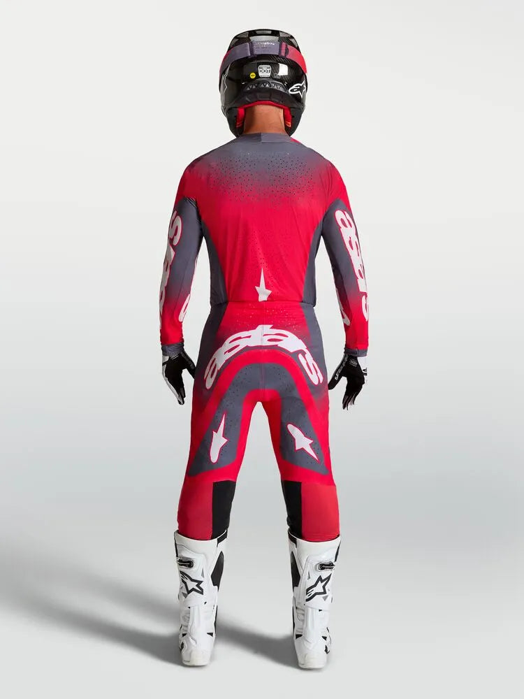 Alpinestars Supertech AFD Hinten Rood Crossshirt