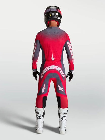 Alpinestars Supertech AFD Hinten Rood Crossshirt