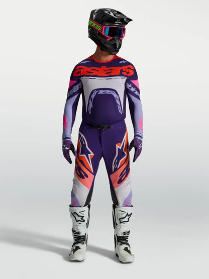 Alpinestars Supertech Dyna Paars Crossshirt