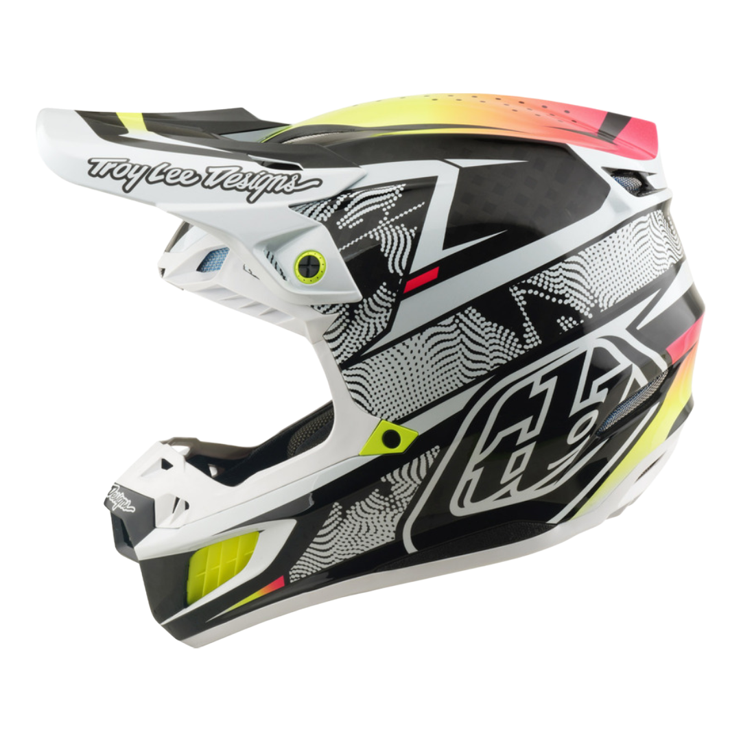 Troy Lee Designs SE5 Carbon Lined Up Crosshelm