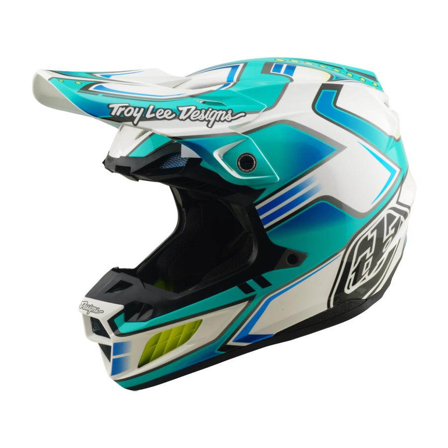 Troy Lee Designs SE5 Crest Crosshelm Teal