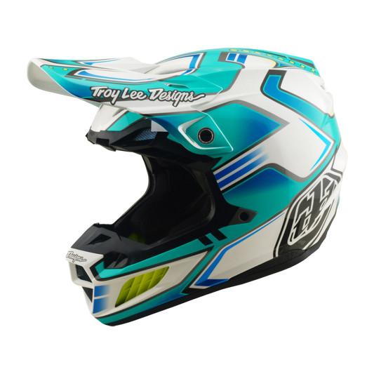 Troy Lee Designs SE5 Crest Crosshelm Teal