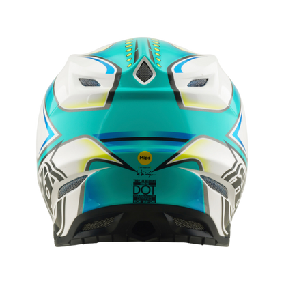 Troy Lee Designs SE5 Crest Crosshelm Teal