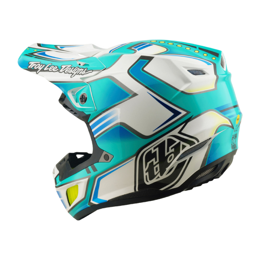 Troy Lee Designs SE5 Crest Crosshelm Teal