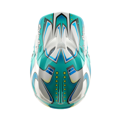 Troy Lee Designs SE5 Crest Crosshelm Teal