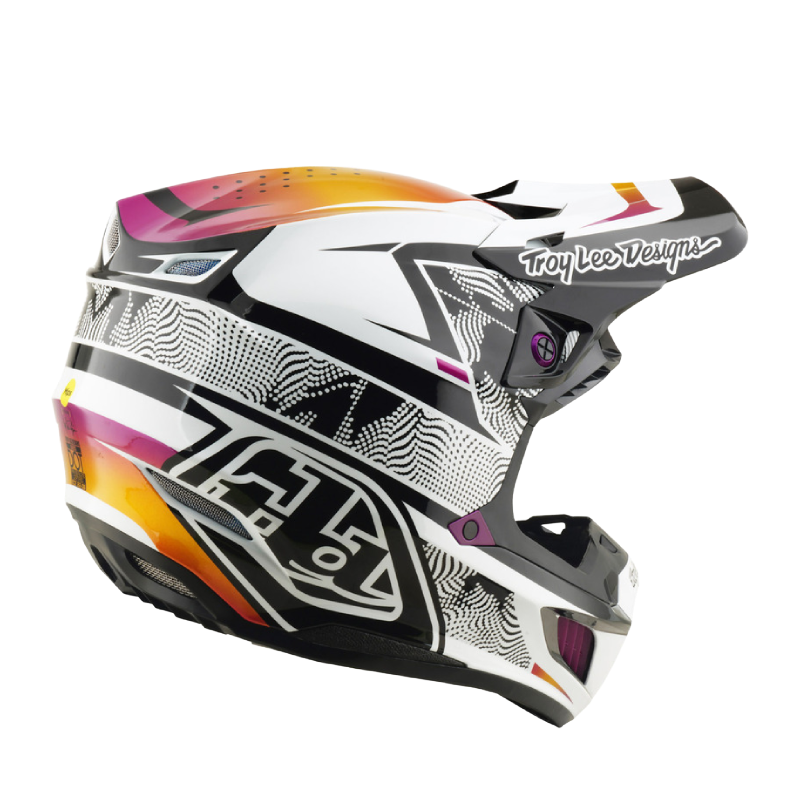 Troy Lee Designs SE5 Lined Up Crosshelm