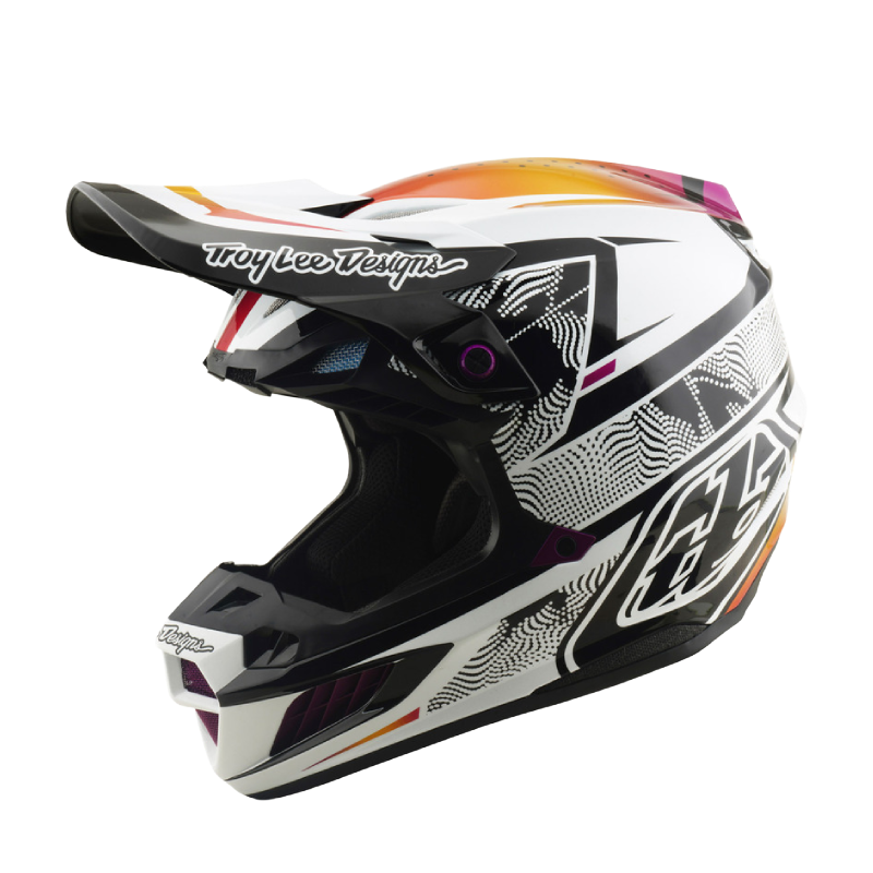 Troy Lee Designs SE5 Lined Up Crosshelm