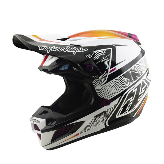 Troy Lee Designs SE5 Lined Up Crosshelm