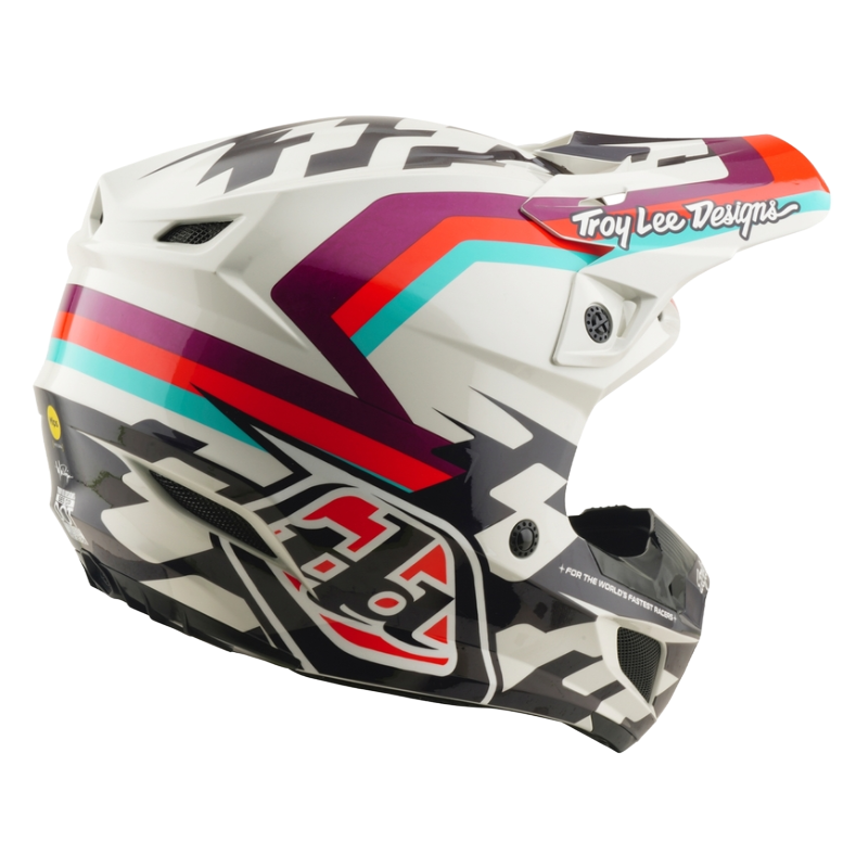 Troy Lee Designs SE5 Polycarbonaat Crosshelm Dash