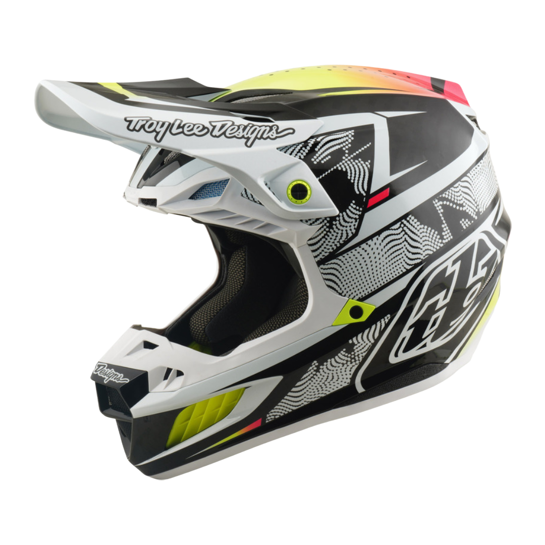 Troy Lee Designs SE5 Carbon Lined Up Crosshelm