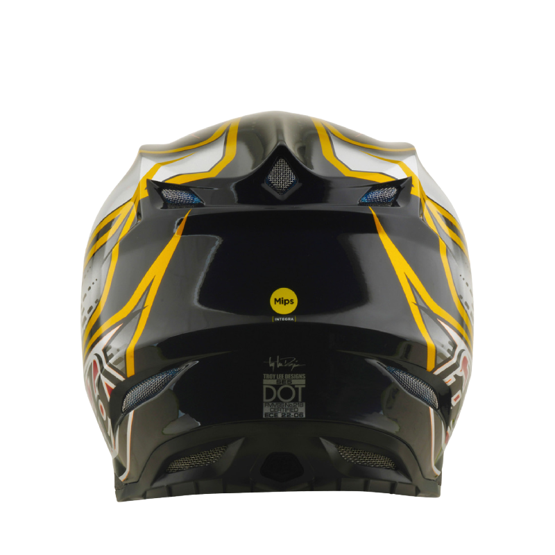 Troy Lee Designs SE5 Wings Crosshelm Zwart