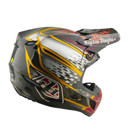 Troy Lee Designs SE5 Wings Crosshelm Zwart