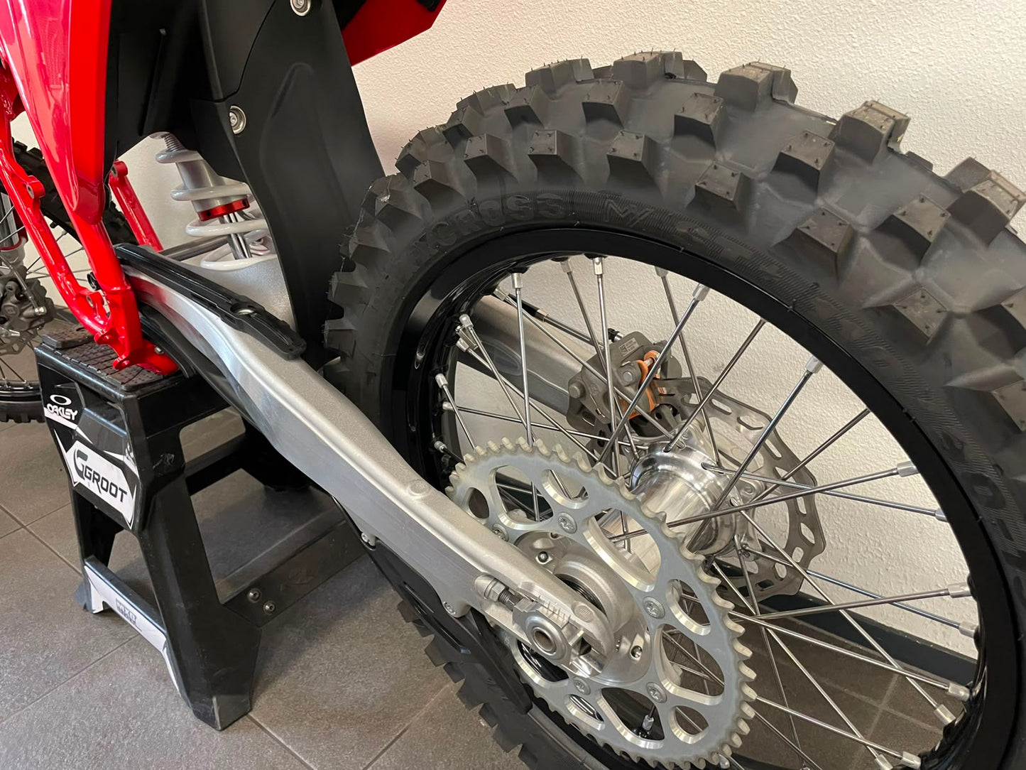 NIEUW Gasgas MC450F 2026 Rijwielgedeelte