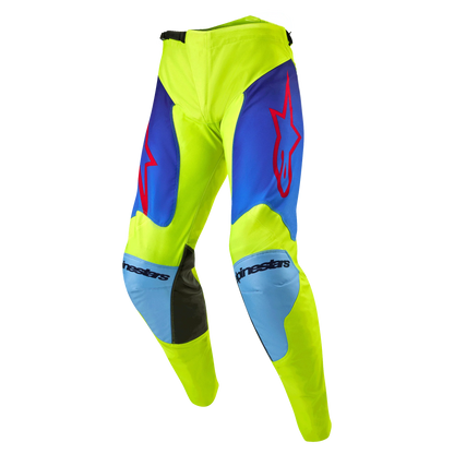Alpinestars Racer Hoen Fluor Geel Crossbroek
