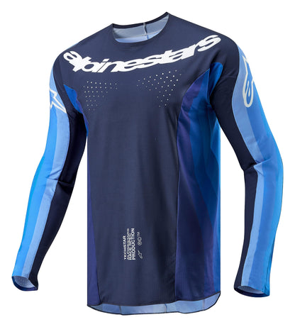 Alpinestars Techstar Pneuma Blauw Crossshirt